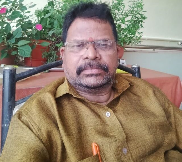 Congress embarrassed to bow to Mother Earth No answer to BJP leader's question